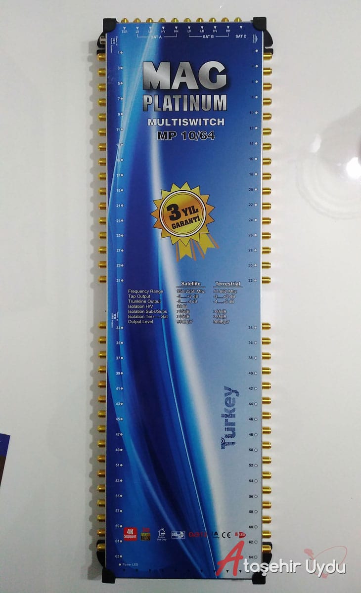 10-64 Sonlu Multiswitch MAG Platinum