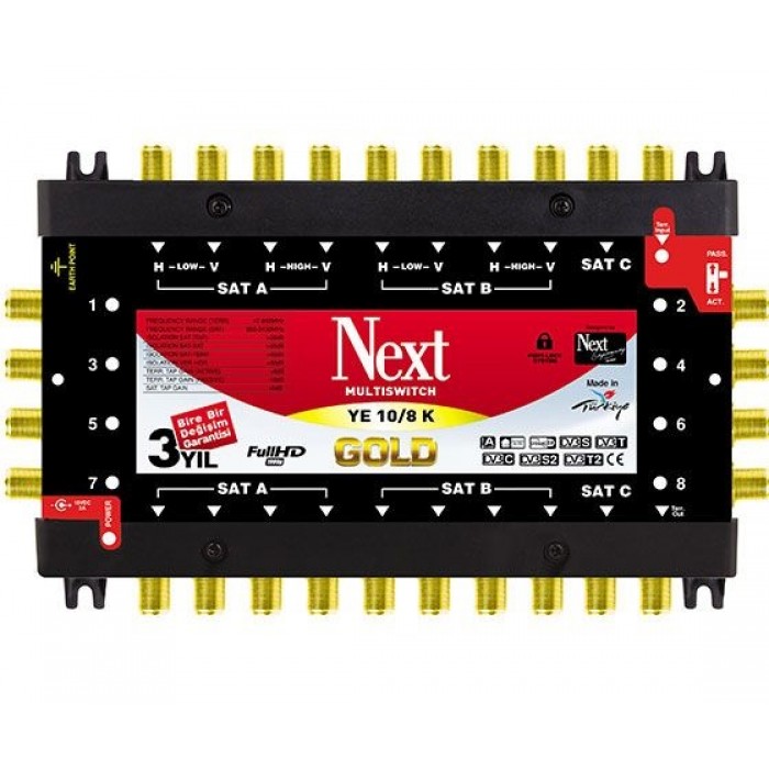 next 10/8 multiswitch